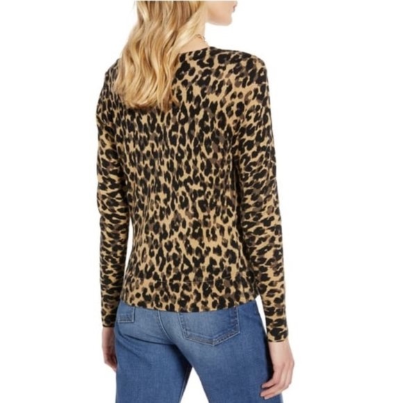 Halogen Faux Wrap Sweater - Picture 2 of 9